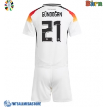 Fotballdrakt Barn Tyskland Ilkay Gundogan #21 Hjemmedraktsett EM 2024 Kortermet (+ Korte bukser)